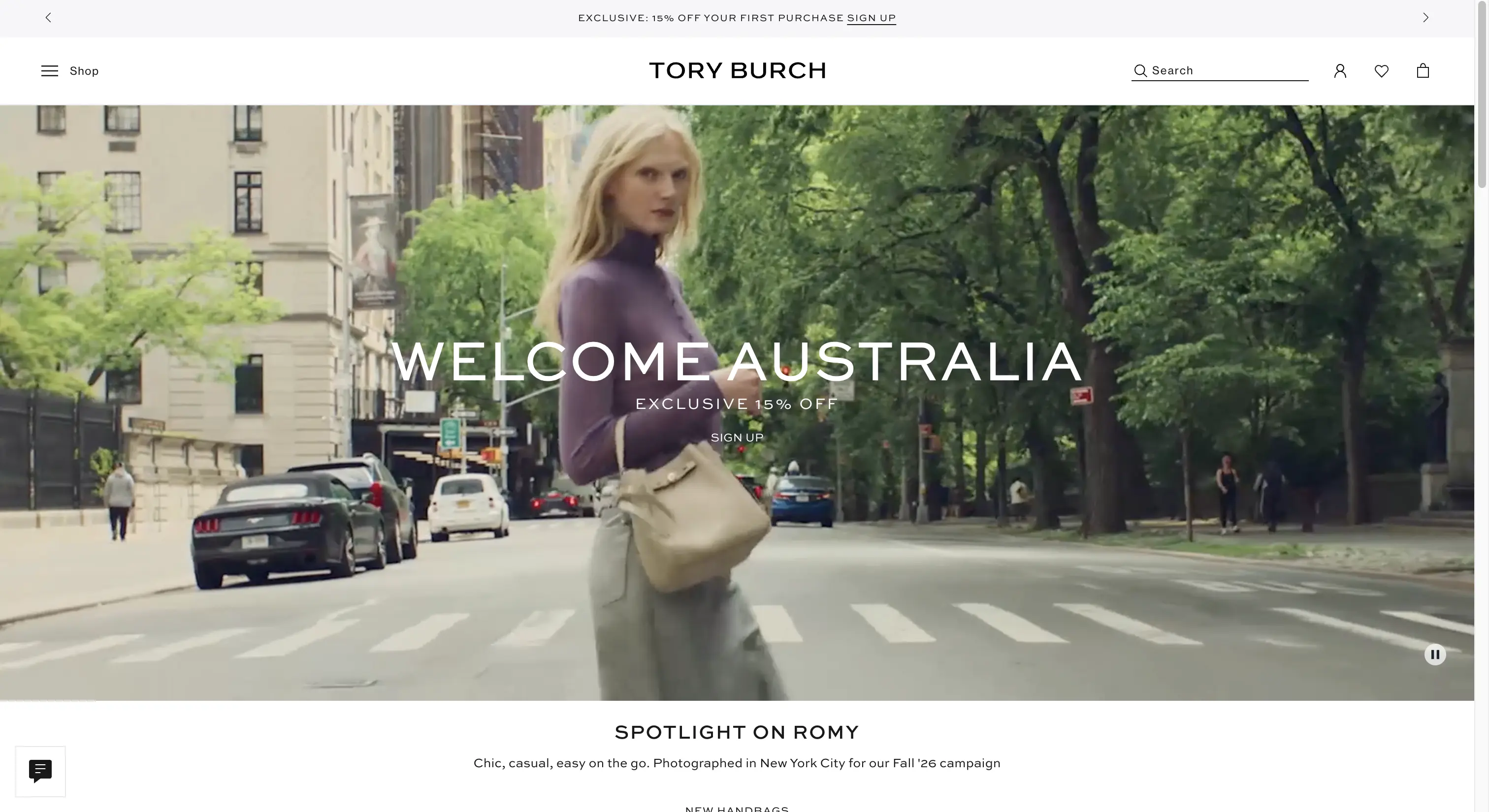 Tory Burch Australia Preview